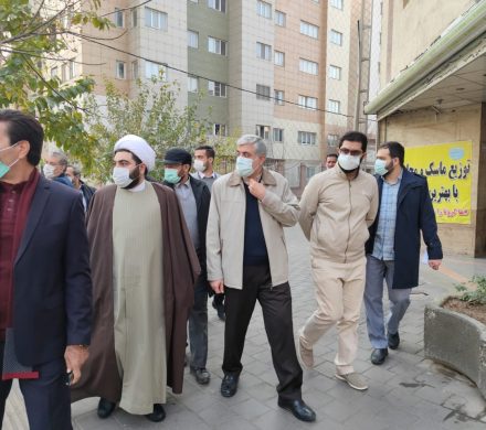 بازدید مسئولین ستاد فرمان اجرایی از محلات شوش،مظاهری و اتابک