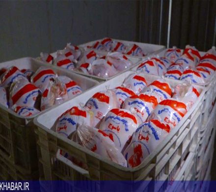 توزیع بسته پروتئینی در محله دهران شهر اهرم