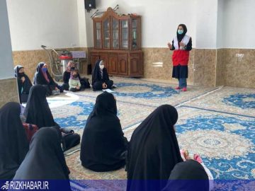 برگزاری دوره آموزشی کمک‌های اولیه در خانه هلال امامزاده ابوالحسن شهر ری