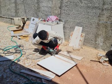 تعمیر و بازسازی منازل خانوارهای کم برخوردار شهر چغادک