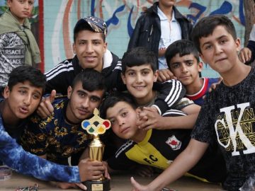 برگزاری مسابقات فوتبال خیابانی مناطق کم برخوردار البرز