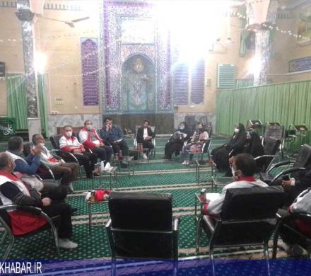 جلسه هم‌اندیشی مسئولان هلال احمر مشهد با مسئولان خانه‌های هلال