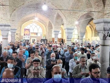 برگزاری نماز عید فطر در امامزاده یحیی و محمد تهران