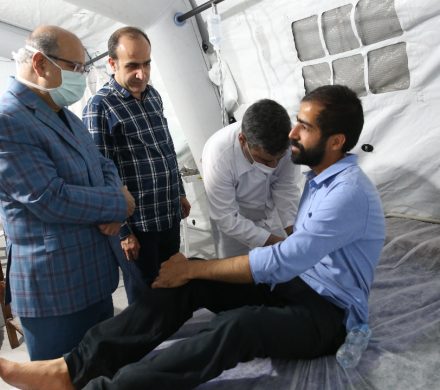 ارائه خدمات درمانی اورژانس سیار دانشگاه علوم پزشکی شهید بهشتی به زائران حرم امام امت