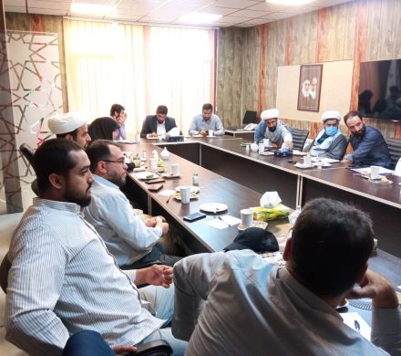 جلسه مسئولان خانه‌های احسان استان البرز با مسئول قرارگاه تحول و توانمندسازی