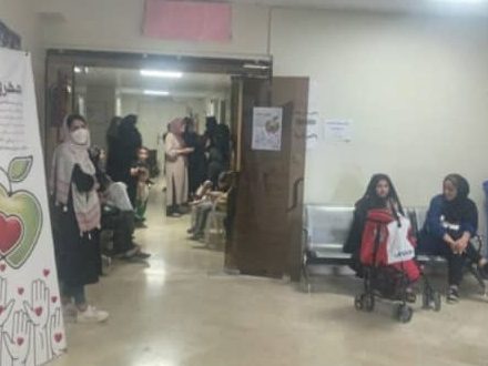 ایستگاه بهداشتی و درمانی در محله خاک سفید تهران برپا شد