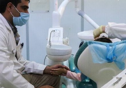 استقرار کاروان سلامت قرارگاه مردم در آخرین نقطه آبی خاکی ایران اسلامی